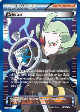 Ghetsis (Team Plasma) (Full Art) - 115/106 [Plasma Freeze] Holofoil