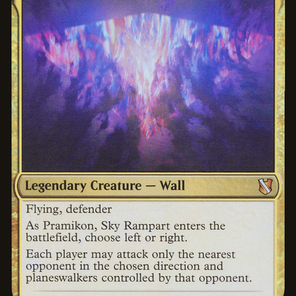 Pramikon, Sky Rampart [Commander 2019] Foil