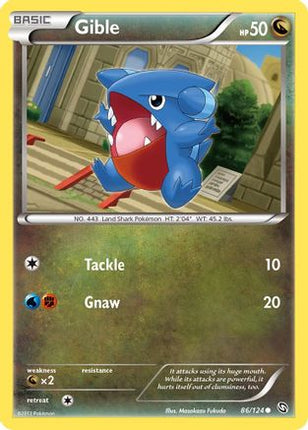Gible (86) - 86/124 [Dragons Exalted]