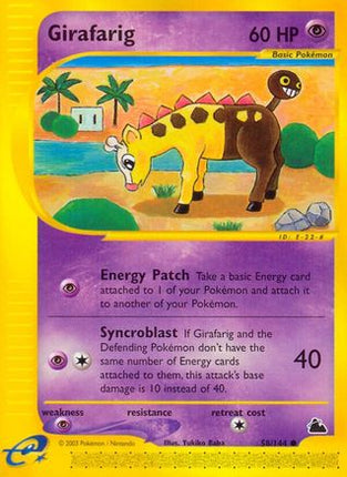 Girafarig - 58/144 [Skyridge] Reverse Holofoil