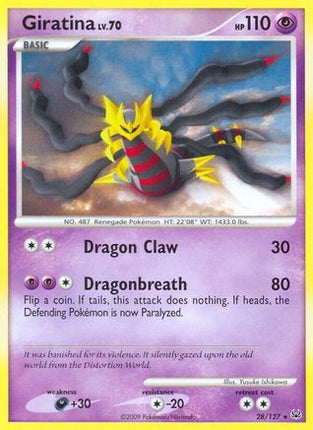 Giratina (28) - 28/106 [Platinum] Reverse Holofoil