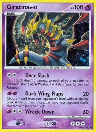 Giratina (10) - 10/106 [Platinum] Reverse Holofoil