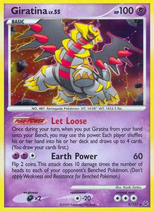 Giratina (9) - 9/106 [Platinum] Holofoil