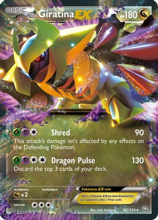 Giratina EX - 92/124 [Dragons Exalted] Holofoil