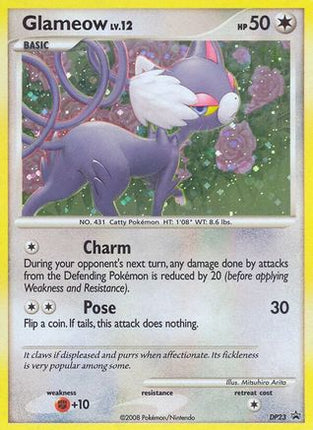 Glameow - DP23 - null/null [Diamond and Pearl Promos] Holofoil