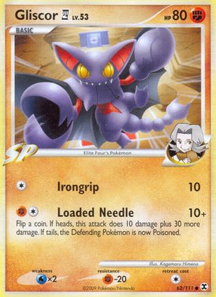 Gliscor E4 - 62/106 [Rising Rivals] Reverse Holofoil