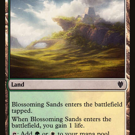 Blossoming Sands [Commander 2017]