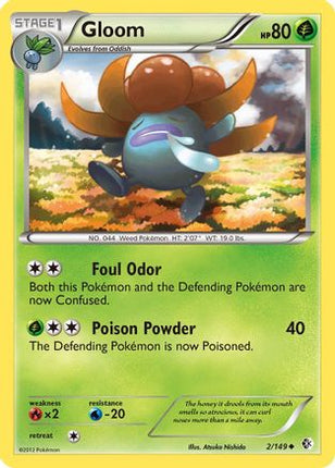 Gloom - 2/149 [Boundaries Crossed] Reverse Holofoil