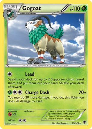 Gogoat - 19/106 [XY Base Set] Holofoil