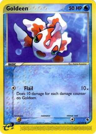 Goldeen - 55/109 [Ruby and Sapphire] Reverse Holofoil