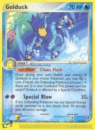 Golduck - 17/109 [Sandstorm]