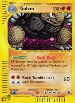 Golem (14) - 14/165 [Expedition] Reverse Holofoil