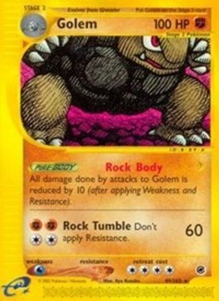 Golem (49) - 49/165 [Expedition] Reverse Holofoil