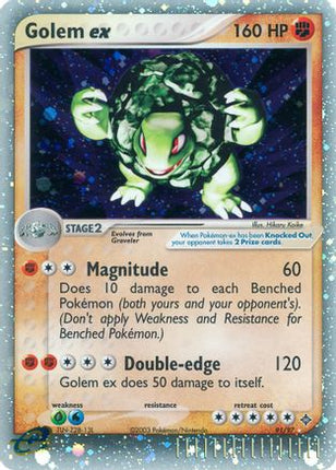 Golem ex - 91/97 [Dragon] Holofoil