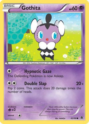 Gothita (43) - 43/98 [Emerging Powers] Reverse Holofoil