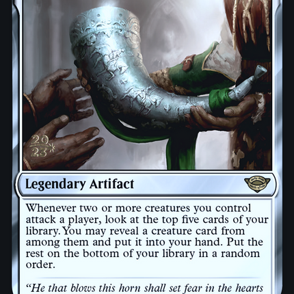 Horn of the Mark [Tales of Middle-earth Promos] Prerelease Foil