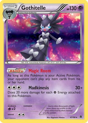 Gothitelle (47) - 47/98 [Emerging Powers] Reverse Holofoil