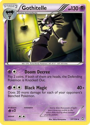 Gothitelle - 57/124 [Dragons Exalted] Reverse Holofoil