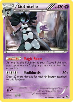 Gothitelle - 72/106 [Legendary Treasures] Reverse Holofoil