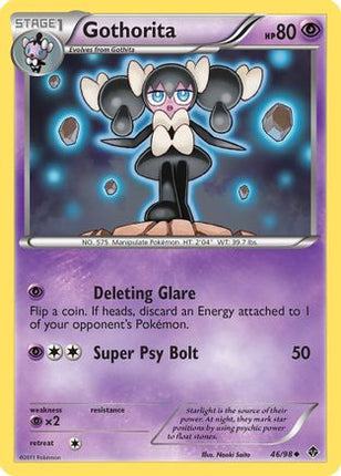 Gothorita (46) - 46/98 [Emerging Powers] Reverse Holofoil