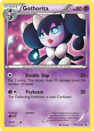 Gothorita - 71/106 [Legendary Treasures] Reverse Holofoil