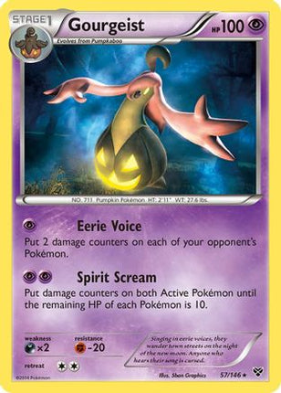Gourgeist - 57/106 [XY Base Set] Reverse Holofoil