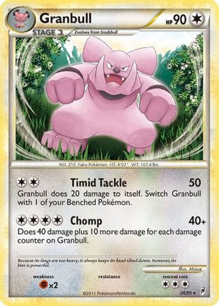 Granbull - 26/95 [Call of Legends] Reverse Holofoil