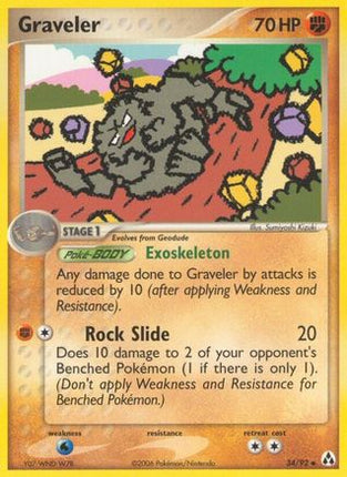 Graveler - 34/92 [Legend Maker]