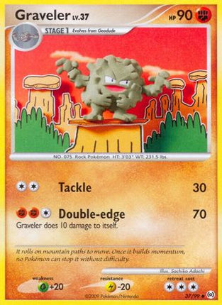 Graveler - 37/106 [Arceus] Reverse Holofoil