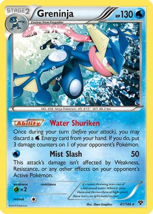 Greninja - 41/106 [XY Base Set] Holofoil