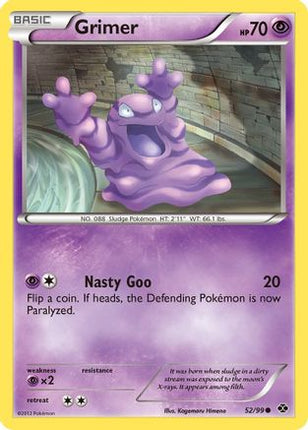 Grimer - 52/101 [Next Destinies] Reverse Holofoil