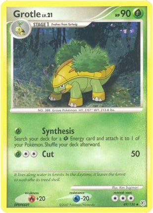 Grotle - 49/130 [Diamond and Pearl] Reverse Holofoil