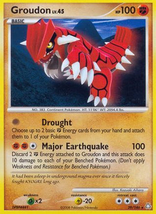 Groudon - 29/106 [Legends Awakened]
