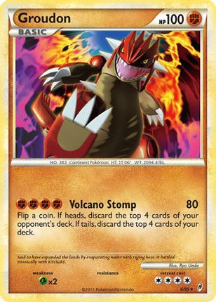Groudon - 6/95 [Call of Legends] Holofoil