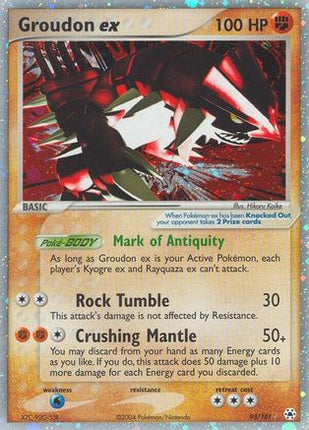 Groudon ex - 93/null [Hidden Legends] Holofoil
