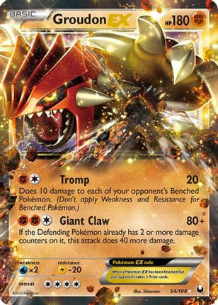 Groudon EX - 54/99 [Dark Explorers] Holofoil