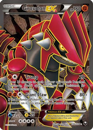 Groudon EX (106 Full Art) - 106/99 [Dark Explorers] Holofoil