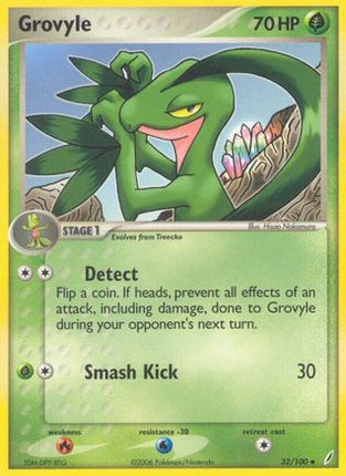 Grovyle - 32/100 [Crystal Guardians]