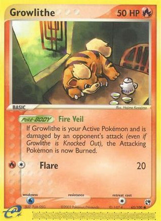 Growlithe - 65/109 [Sandstorm]