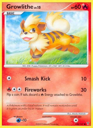 Growlithe - 108/106 [Supreme Victors] Reverse Holofoil
