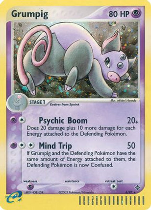 Grumpig - 6/97 [Dragon] Holofoil