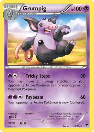Grumpig - 50/106 [XY Base Set]