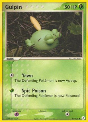 Gulpin - 62/101 [Hidden Legends] Reverse Holofoil