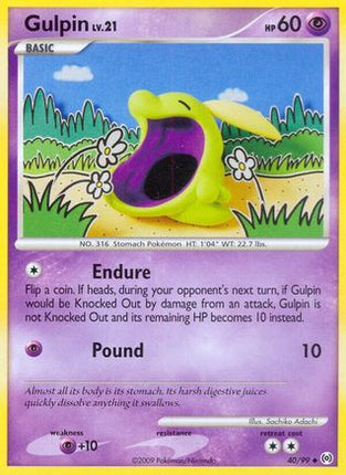 Gulpin (40) - 40/106 [Arceus]