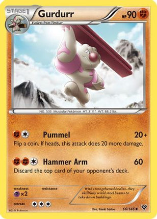 Gurdurr - 66/106 [XY Base Set]