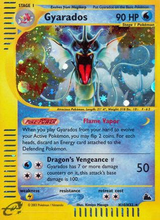 Gyarados (H10) - H10/144 [Skyridge] Holofoil