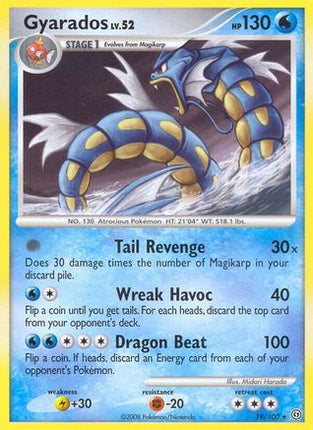 Gyarados - 19/106 [Stormfront] Reverse Holofoil