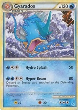 Gyarados (# Non-Holo) 20- HGSS Trainer Kit Gyarados & Raichu