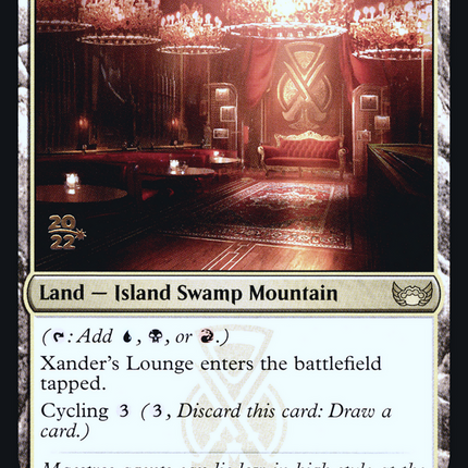 Xander's Lounge [Streets of New Capenna Promos] Prerelease Foil