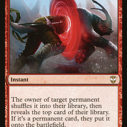 Chaos Warp [New Capenna Commander]